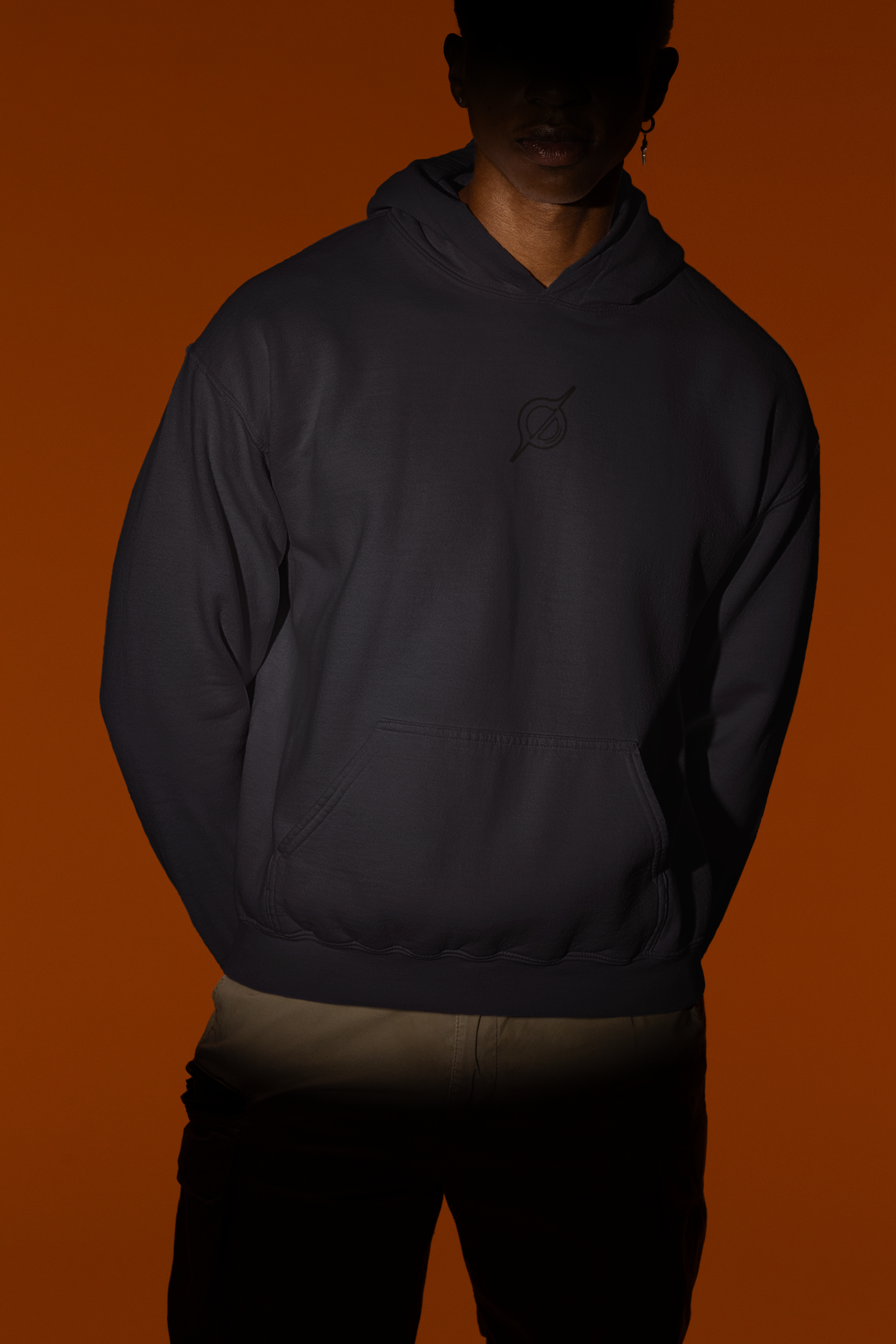 Blanks Hoodie Charcoal Black