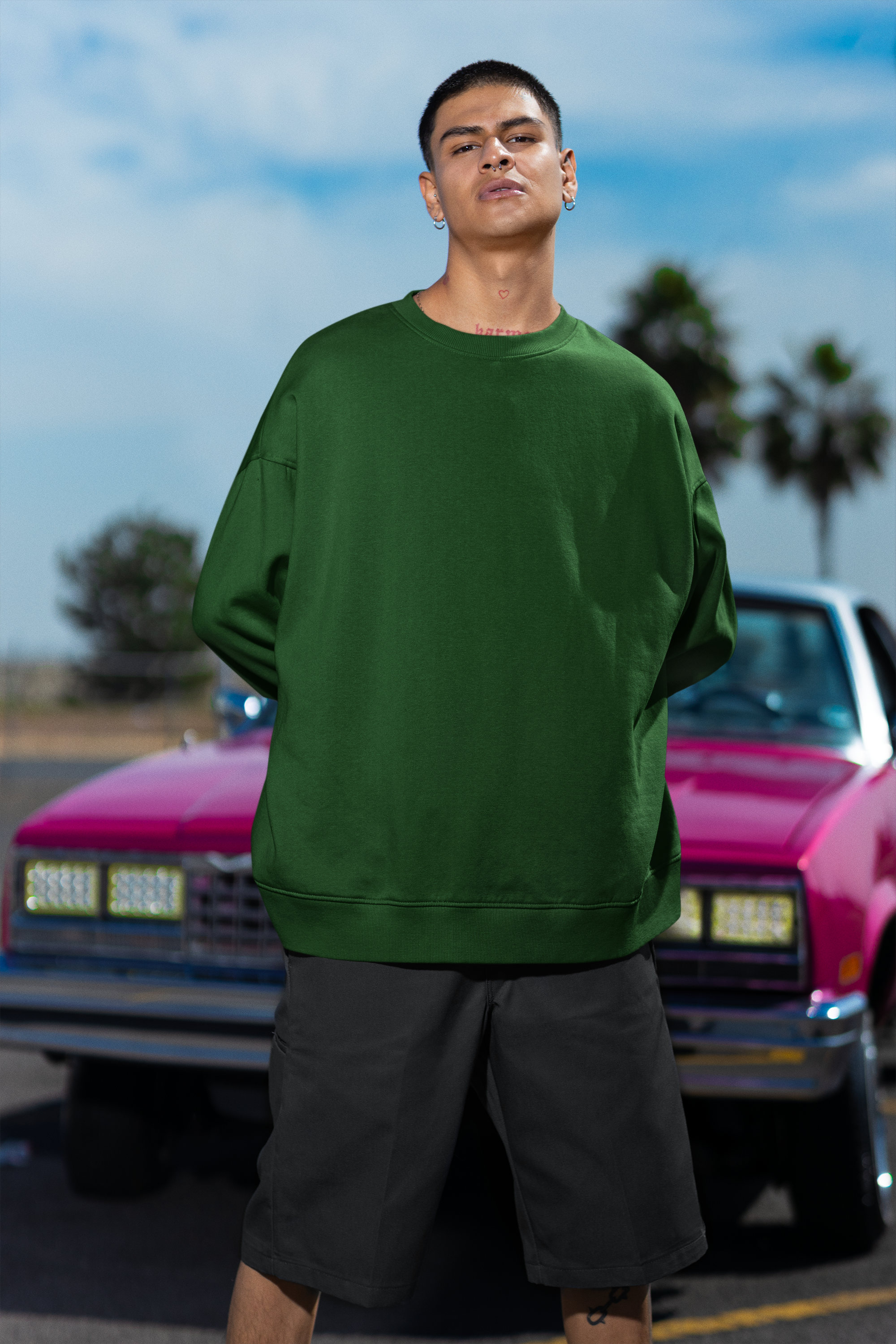 Sweatshirt Dark green